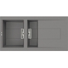Zlewozmywak Elleci SMART 475 KERATEK K97 LIGHT GREY LKI47597SMT